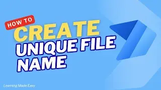 Power Automate Tutorial: Create Unique File Names with Date & Time (Step-by-Step)
