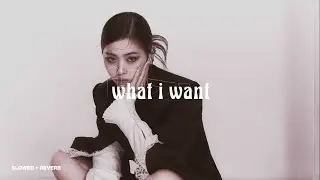 itzy : what i want (slowed and reverb)