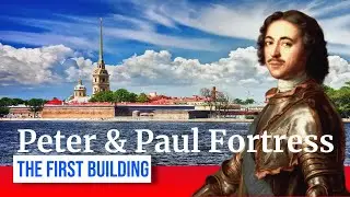 Peter and Paul Fortress, the first building to be constructed in St. Petersburg