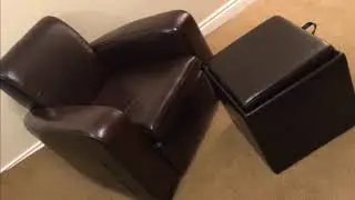 Leather club & OTTOMAN