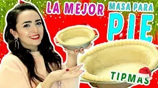 CÓMO HACER MASA PARA PAY PERFECTA (PASTA O MASA PARA PIE)  | BAKING DAY