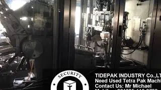 Used tetra pak filling machines A3 flex 1000ml prisma