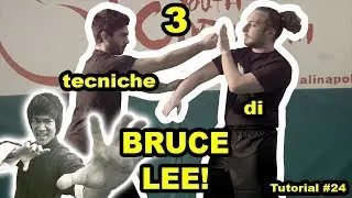 TRE TECNICHE DI BRUCE LEE!Tutorial!