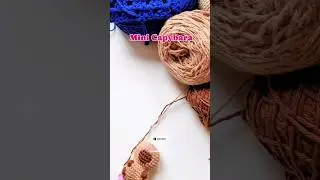 Mini Capybara amigurumi #crochet