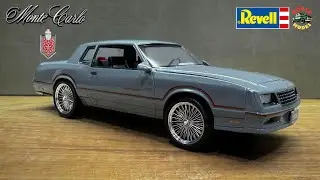 building plastic model car kits 1986 Chevy Monte Carlo SS