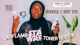 oriflame pure skin face toner review / is it worth the money?