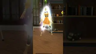 My sim can't die! 💀 #sims4 #crystals #shorts
