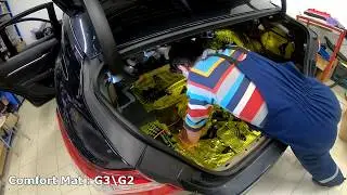 Шумоизоляция Toyota Camry XV70 (Comfort Mat) НОВЫЙ УРОВЕНЬ КОМФОРТА