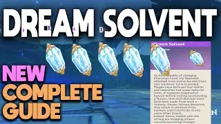 Dream solvent - how to use [ Genshin impact ]