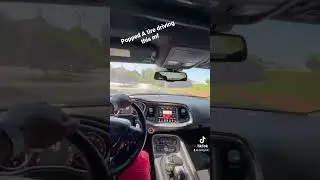Go look at my tik tok #200mph #highspeed #speeding #drift #drifting #scatpackchallenger