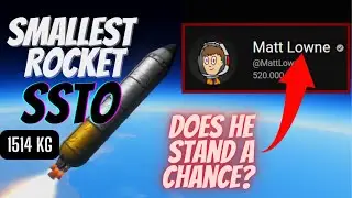 A Challenge for Matt Lowne. The Smallest SSTO (stock).
