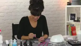 Holographic Mirror Powder Nail