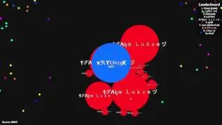 Agar.io | Teaming with Fab Luke