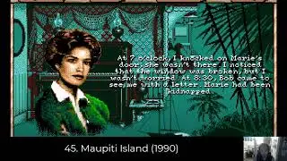Ranking my Top 50 Point and Click Adventure games I played on my channel!