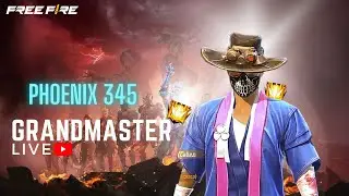 PHOENIX PUSHING IN LIVE😍 BR-RANKED GRANDMASTER ✌️🔥