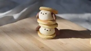 mochi cookie sandwich 🐶