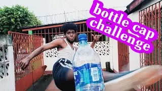 EL PEOR BOTTLE CAP CHALLENGE // #bottlecapchallenge