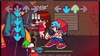 friday night funkin first play trough with hardest mode what can go wrong?