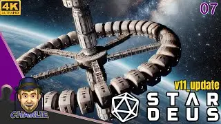 TODAY WE VISIT A SPACE STATION! - Stardeus Early Access Gameplay - 07