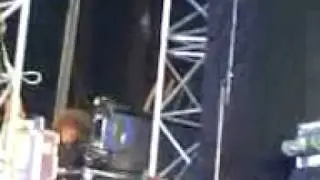 Colin Greenwood dances @ backstage of Moderat  28.08.2009