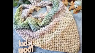 Let's knit the shawl 