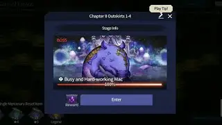 [Brave Nine] Gate of Chaos Season 3 Boss: Busy and Hard-working Mac