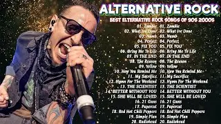 Linkin park, Nickelback, Creed, AudioSlave, Coldplay, Evanescence| Alternative Rock Of The 90s 2000s