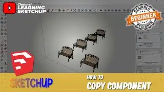 Sketchup How To Copy A Component