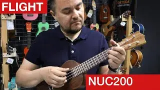 Flight NUC200 Sound TEST by Vladilele 🎸 Teak Concert UKULELE