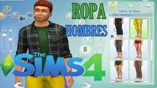 Descargar Pack De Ropas y Peinados Para Hombre Los Sims 4 ( 720p. )