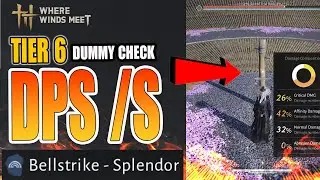 Tier 6 DPS/s Test - Nameless Sword Real Damage Per Second