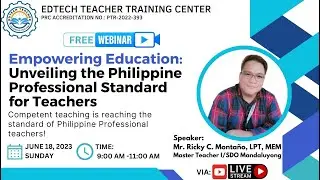 EMPOWERING EDUCATION: UNVEILING THE PHILIPPINE PROFESSIONAL STANDARD FOR TEACHERS