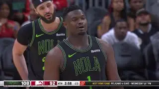 Pelicans Stat Leader Highlights: Zion Williamson with 27 points vs. Atlanta Hawks 3/10/24
