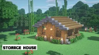 Minecraft: Storage House Tutorial [How to Build]