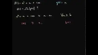 Big Omega Notation