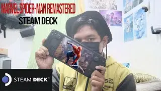 Marvel Spider-Man Remastered Steam Deck performance Gameplay! #spiderman #steamdeck #games