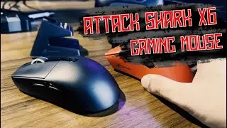 ATTACK SHARK X6 - GAMING MOUSE - Insane Value!!!