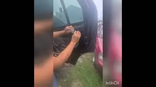 Removing Ford Everest 2016 Door Lock assembly