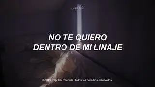 Ariana Grande - Bloodline (Traducida al Español)