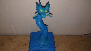 Техника Водяного дракона из пластилина