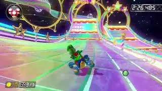 【MK8DX】Wii Rainbow Road - 