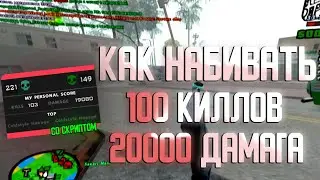 КАК НАБИТЬ 100 КИЛЛОВ и 20000 ДАМАГА / DNKHELPER.SF ЧИТ ДЛЯ EVOLVE RP GTA SAMP