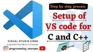 Visual studio code setup for c and cpp programming || Setup of vs code for c and cpp