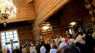 Ганиня Яма 2011   Преображение Господня   встреча Митрополита Викентия