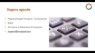 Ouriginal - grunderna: källor, lämna in via epost, lämna in via webinbox