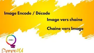 Windev Cours 52 : Encodage Décodage image avec Windev (image vers texte )
