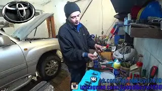 Чистка форсунок — Toyota Land Cruiser 100 (2004 г.в.) - 4.7 л. Бензин (2UZ-FE) Часть 2✅
