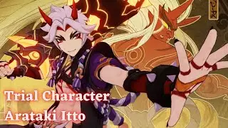 Gameplay Arataki Itto | Genshin Impact