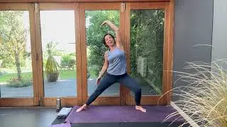 Pilates Warm Up & Resistance Band Workout | Improve Balance & Build Strength 