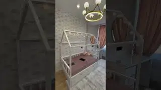 Современная детская комната для девочки. Дизайн детской комнаты.